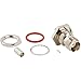 122358-10, RF Connector - TNC Straight Crimp Jack for RG-316 Double Braided 50 Ohms Bulkhead IP67