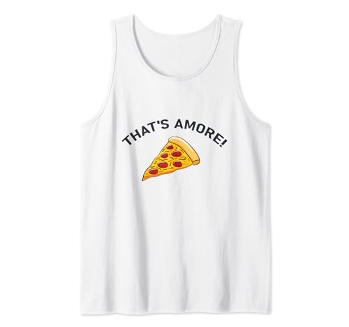 Design amusant de pizza : c'est Amore Débardeur