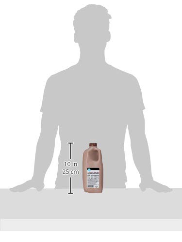 Amazon Brand - Happy Belly 1% Low Fat Chocolate Milk, Half Gallon, 64 Ounces