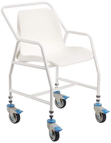 Preisvergleich Produktbild Höhenverstellbarer Mobiler Duschstuhl