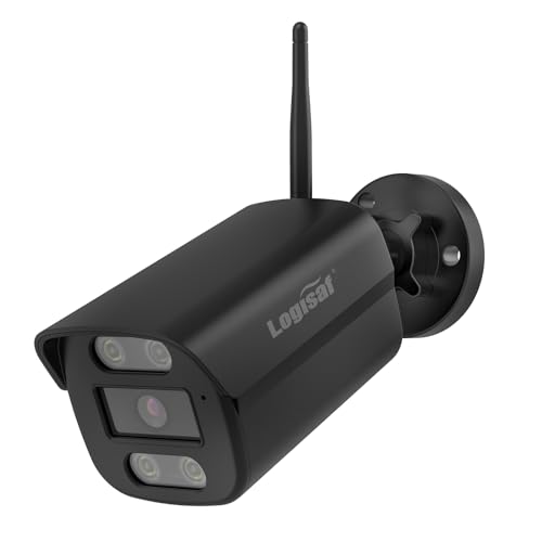 Amazon.co.jp: 防犯カメラ 屋外 ワイヤレス Logisaf 300万画素 増設