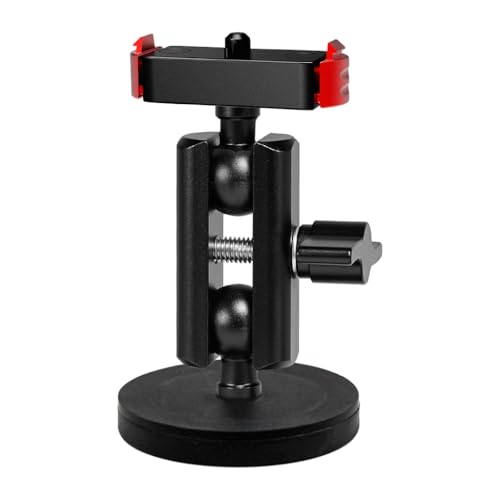 Support en alliage d'aluminium Hero13 avec base magnétique double tête premium