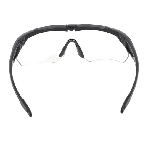 Set di Occhiali da Sole Sportivi con Protezione UV Antivento e Lenti HD con Lenti Intercambiabili per Ciclismo, Moto (OD Verde)