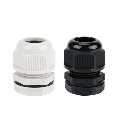 Presse-étoupes étanches IP68 en nylon blanc M12 isolant efficacement vos câbles de 4-8mm - 4