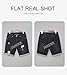 JMIERR Mens Jean Shorts Casual Mens Fashion Clothing Slim Fit Denim Shorts, US34(M), B Black