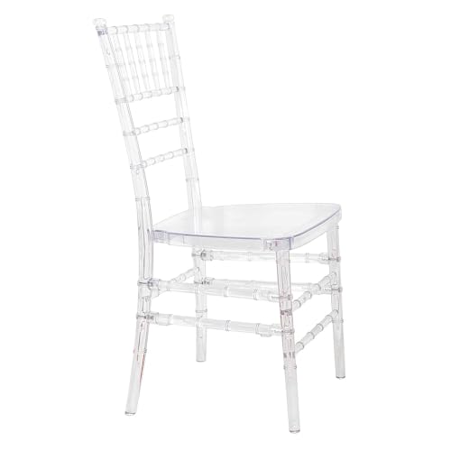 ARANAZ S.L. MANUFACTURAS DE LA MADERA Silla 'Pretty' de plástico de 40x41x91cm de Estilo clásico y Elegante, 40x41x91