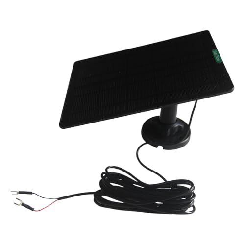 Yanayi Dörrklocka Solcellsladdare | Utomhuskamera Solcellsoladdare - Dörrklocka Laddningsaccessoar För Lägenhet Butik Gård Grind Entré Vägg Utomhus