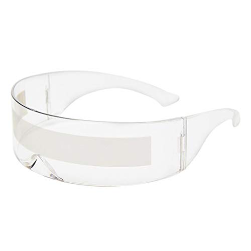 Freneci Occhiali da Sole Futuristici Stretti