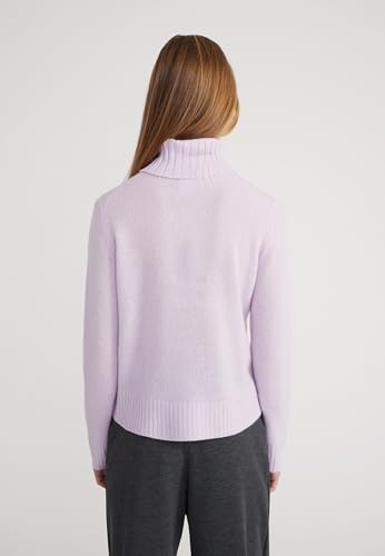 Image of Style & Republic Women's 100% Cashmere Turtleneck Sweater, Regular Fit, Premium Knit Jumper for Autumn, Winter and Spring