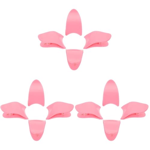 Angoily 3sets Quality Lash Extension Tweezers Eyelash Applicator Clip DIY False Eyelashes Tool Set 4pcs*3