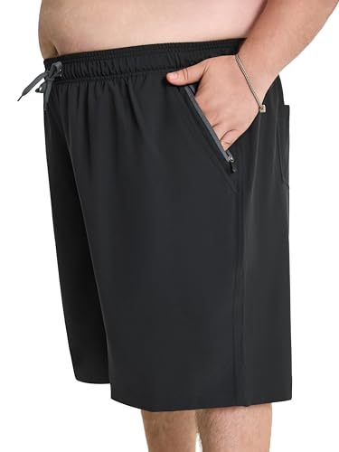 Arcweg Men's Big & Tall Swim Trunks - Quick Dry Board Shorts with Compression Liner & Zipper Pockets (2X-6X)4