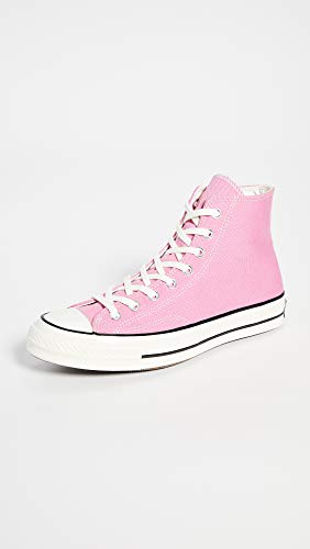 Image of Converse Men's Chuck Taylor All Star '70s High Top Sneakers, Magic Flamingo, Pink, 9.5 Medium US