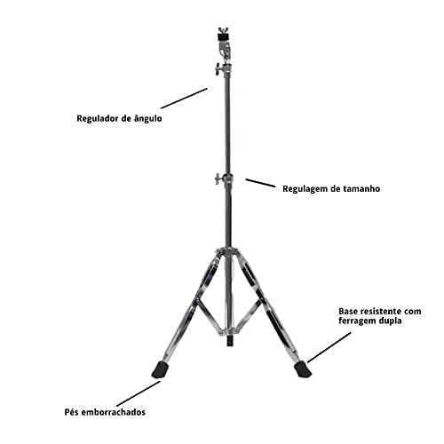 Estante para Prato Reto CS310 Cromado Premium