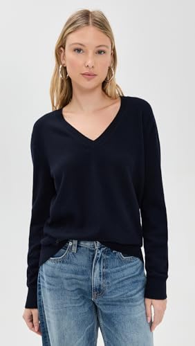 Image of Vince Women's Weekend V Neck Cashmere Pullover