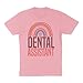 Rainbow Dental Assistant Shirt Unisex Large Pink