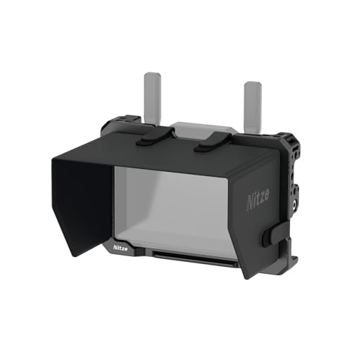 Jaula Pyro 5 Nitze con bloqueo HDMI y parasol contra reflejos en exteriores