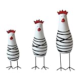 【Symbole familial】Comprend 1 grand poussin et deux plus petits, représentant une famille aimante et symbolisant l'harmonie et le – parfait pour créer une atmosphère chaleureuse dans le salon, la chambre ou la chambre des enfants.