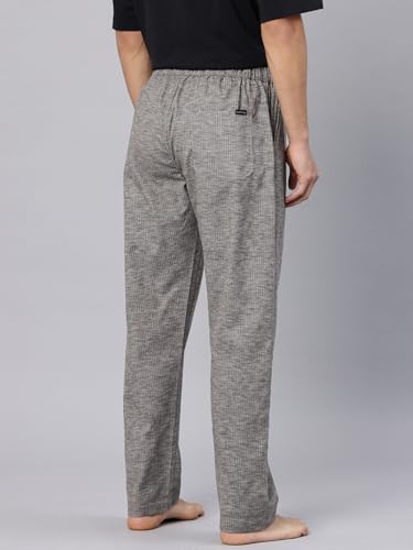 Image of Majestic Man Comfort Fit Solid Cotton Blend Casual Style Lounge Pyjama with 3 Pockets & Zip Closure