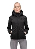 Ragwear Damen Kapuzenjacke Dizzie black M