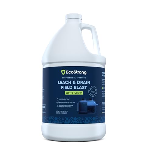 Septic Drain and Leach Field Treatment | Bio-Enzyme Cleaner Breaks Down and Digest Clogs | Removes