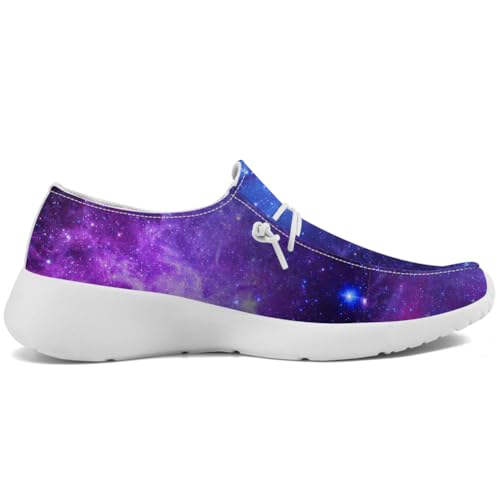 Loafers for Women Men Galaxy Shoes Canvas Slip-on Shoes Gifts for Her Him4