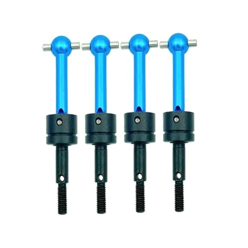 �ԗp�h���C�u�V���t�g 1/10 �ɓK������^�~�� TT-01 TT01 TT-02 TT02 TA04 53792 RC�J�[�A�b�v�O���[�h�p�[�c CVD���^�����j�o�[�T���h���C�u�V���t�g �J���_��(Blue 4pcs)