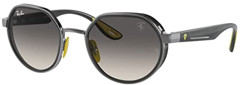 Ray-Ban RB3703M Sunglasses Bundle: RB 3703M F03011 Gunmetal Grey Gradient and Universal Anti-slip Silicone Leash