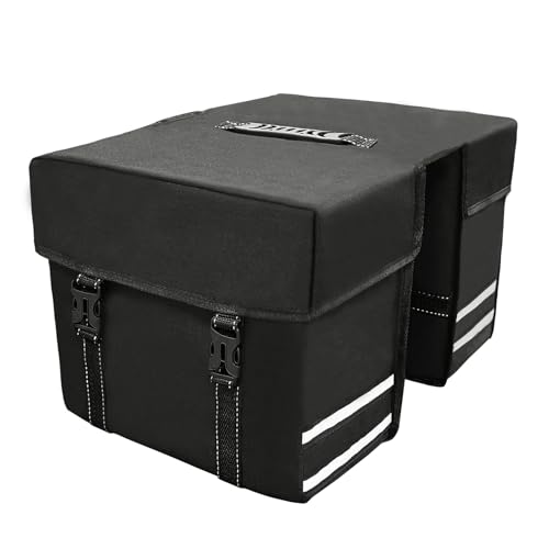 Aikolesa Bike Panniers 25L Saddle Bags for E-Bike Rear Rack