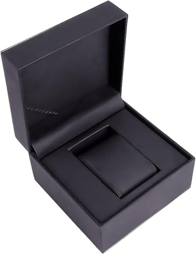 Montre support de la boîte organisateur à grille unique pour hommes et femmes
