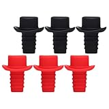Bouchon en silicone pour bouteille : ce bouchon convient pour fermer hermétiquement les bouteilles de vin, de soda, d’huile, de bière et de vinaigre
