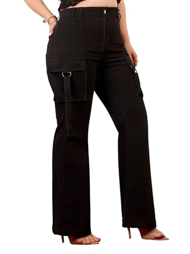 Image of Miss Chase A+ Women's Bootcut High Rise Stretchable Denim Jeans