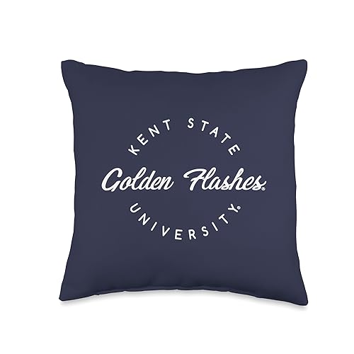 Kent State Golden Flashes | NCAA University Merch | RYLKST04 Throw Pillow