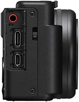 Sony ZV-1F Vlog kamerası | Dijital Fotoğraf Makinesi (Değişken Açılı Ekran, 4K Video, Ağır Çekim, Vlog özellikleri) - Siyah - Görsel 4