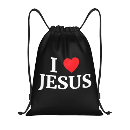 Jesus Drawstring Bag,Fashion Sport Gym Drawstring Backpack Beach Travel Sackpack for Men Women - Main Image