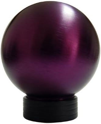 VMS RACING 10x1.25mm Thread 6 Speed JDM Round Ball Shift Knob in Purple Billet Aluminum for 03-08 2003-2008 Nissan 350Z Fairlady Z