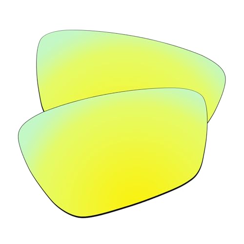 EZReplace Lenses Replacement for Oakley Crosslink Sweep OX8031 55mm Eyeglasses (Polarized Lenses) - Fits Oakley Crosslink Sweep OX8031 55mm Frame (Golden Yellow)