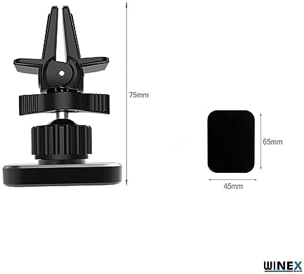 Winex CF-516 Manyetik Kilitli Araç İçi Telefon Tutucu - Görsel 5
