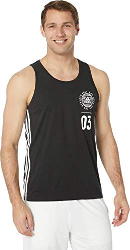 adidas Badge of Sport Stack Tank Black XL