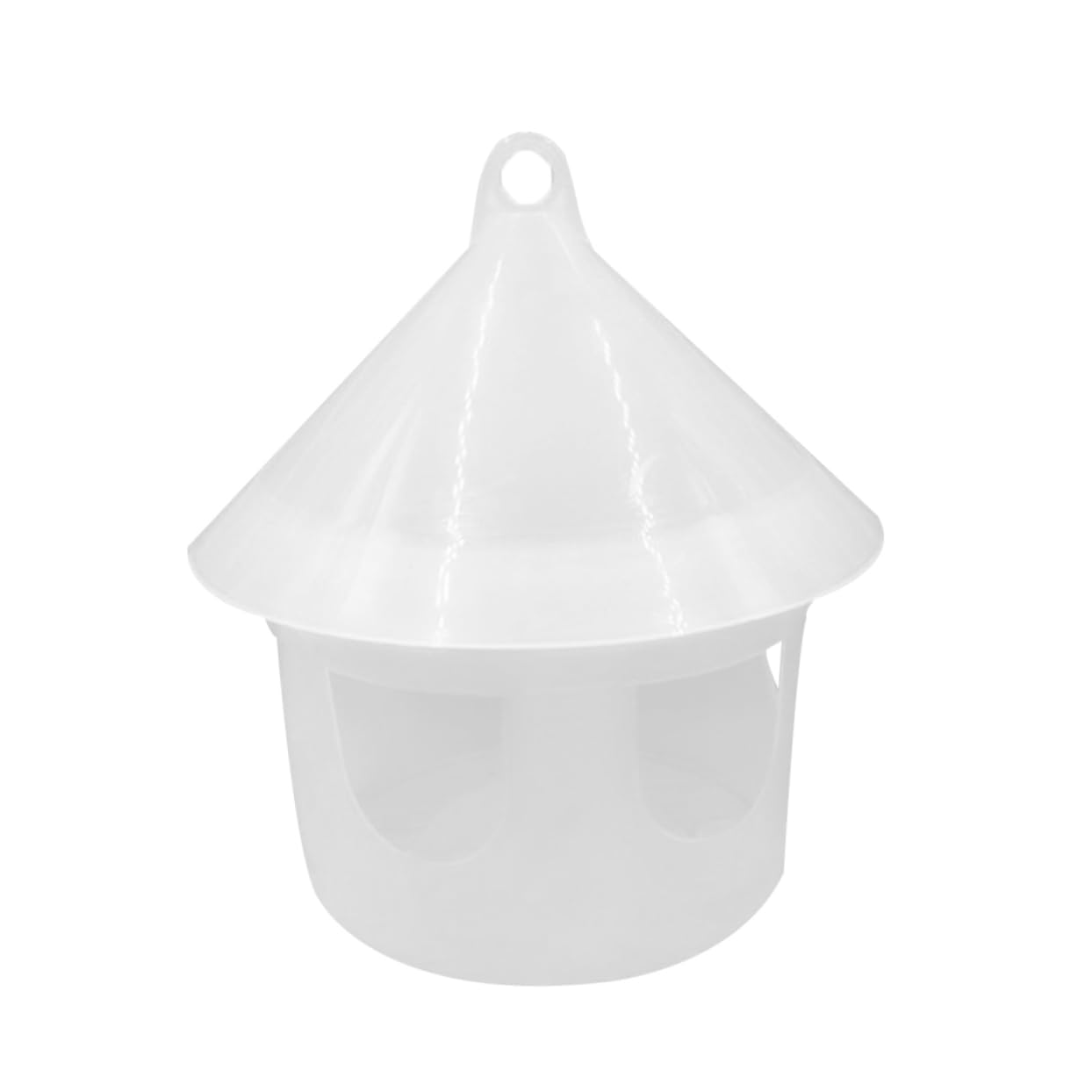 Toddmomy 2 Comederos para Pájaros para Exteriores De Plástico Antiderrames Resistentes A La Intemperie.