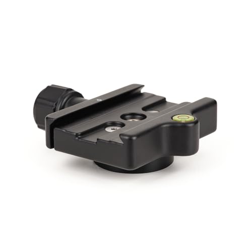 Image of Benro QRCT70 Arca Style Quick Release Clamp with Precision Locking Knob, Anti Slip Gripping Surface and Secure Plate Control for Tripods, Monopods and Video Support Systems (QRCT70)