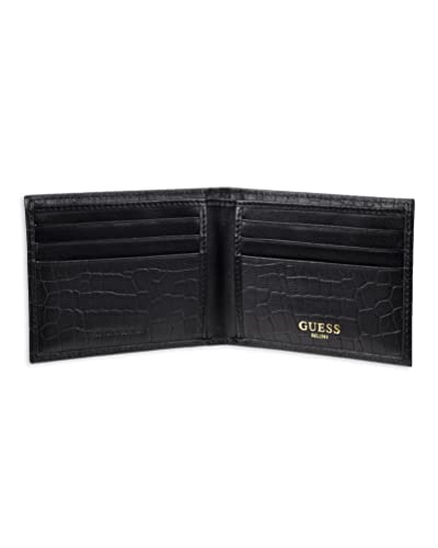 Image of Guess Men's Leather Slim Bifold Wallet