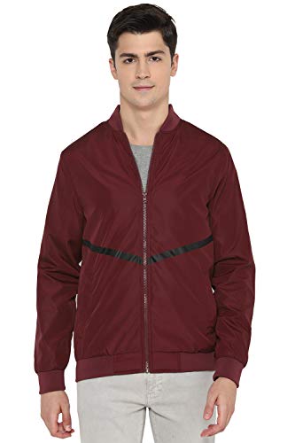 Image of Allen Solly Men's Polyester Solid Car Standard Length Coat