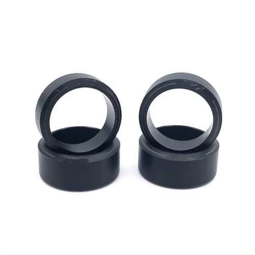 Pneus drift RC deux larges et deux étroits 22.5mm pour 1/28
