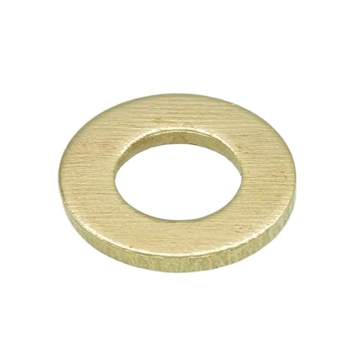 Rondelles plates en cuivre laiton et bronze M14 pour joint et visserie métrique
