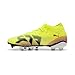PUMA Women's Future 8 Match Firm, Artificial Ground Soccer Cleats Sneaker, Yellow Alert Aged Silver-Sun Struck, 8.5