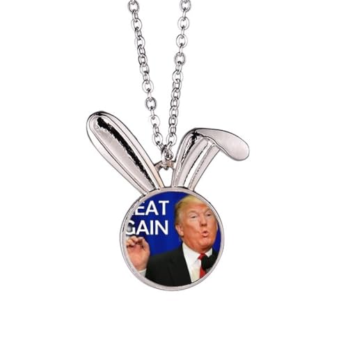 Collier lapin américain pendentif insolite pour briser la monotonie des looks