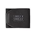 Sports Research Sweet Sweat Waist Trimmer Premium Sweat Enhancing Fitness Belt for Women & Men - 5 Adjustable Sizes - Matte Black (X-Large)