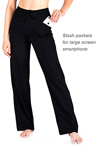 Yogipace-Womens-PetiteRegularTall-Straight-Leg-Loose-Fit-Yoga-Pants-Lightweight-Lounge-Sweatpants