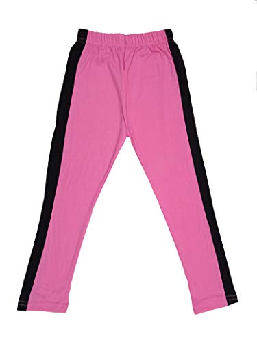 Image of IndiWeaves Girls Regular Fit Cotton Capri Pant (71800-100103108-IW-YY-P3-28 Grey, Pink, Navy Blue 8 Years-9 Years)