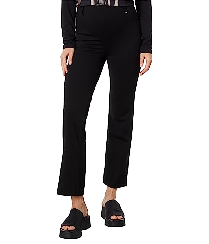Lyssé Baby Boot Ankle Pants Women Black Small